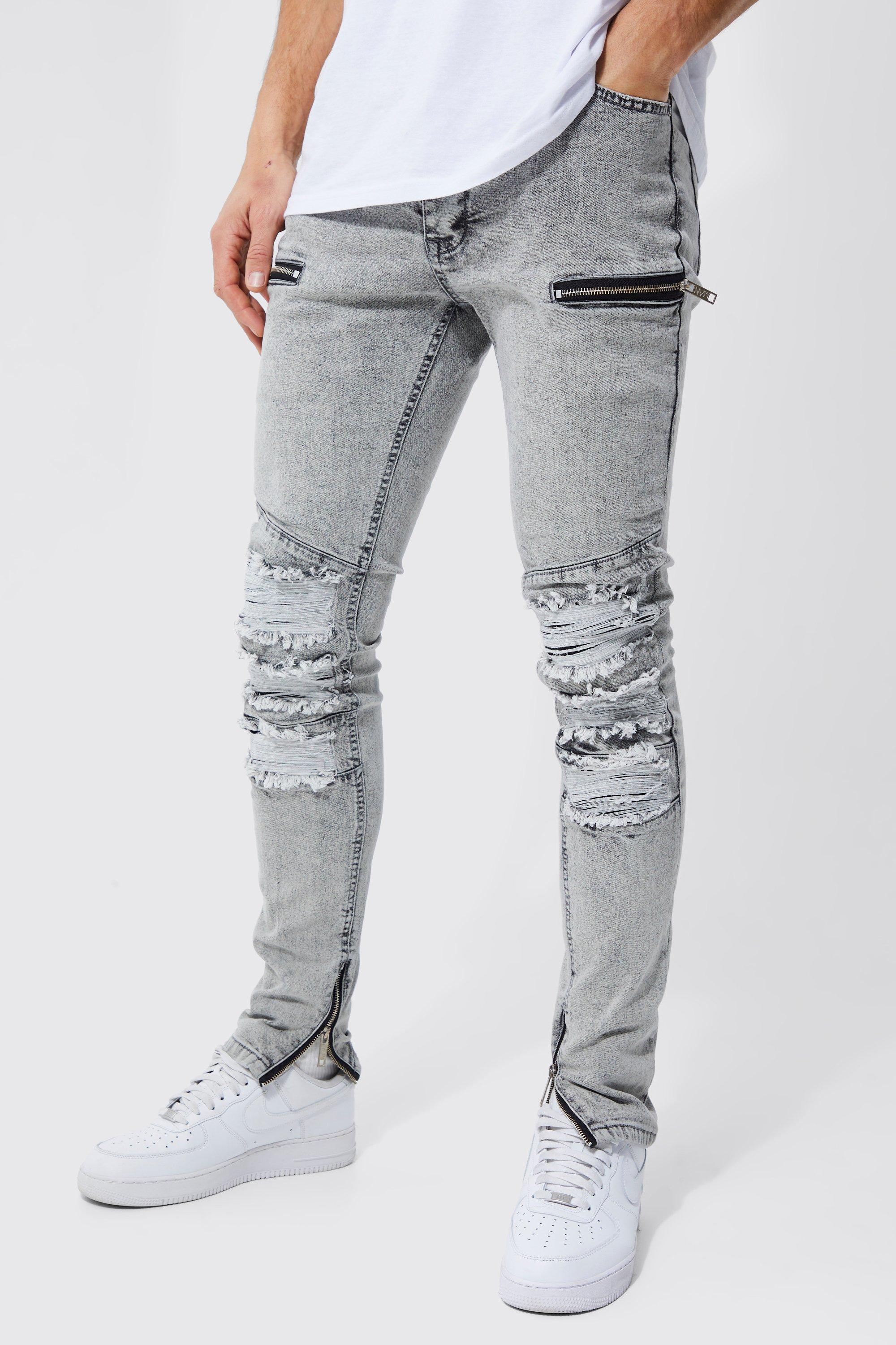 Big men 2024 biker jeans